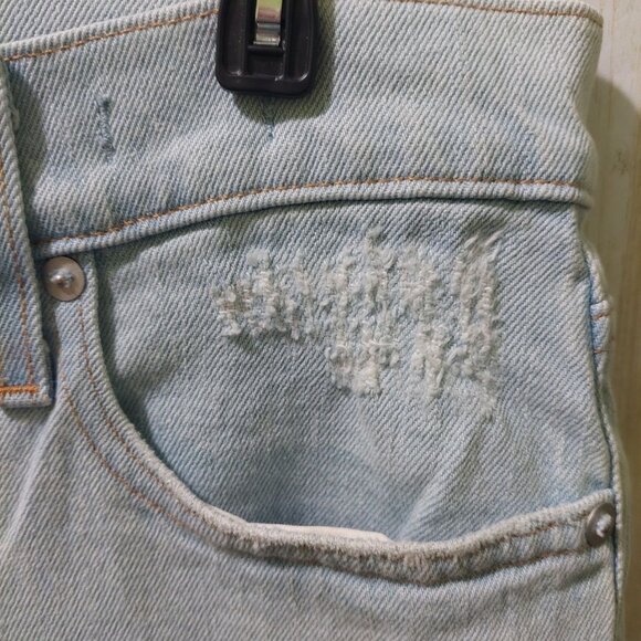 Madewell Womens Mid-Rise Perfect Vintage Jean W28 With Magic Pockets Light Wash - Picture 7 of 11